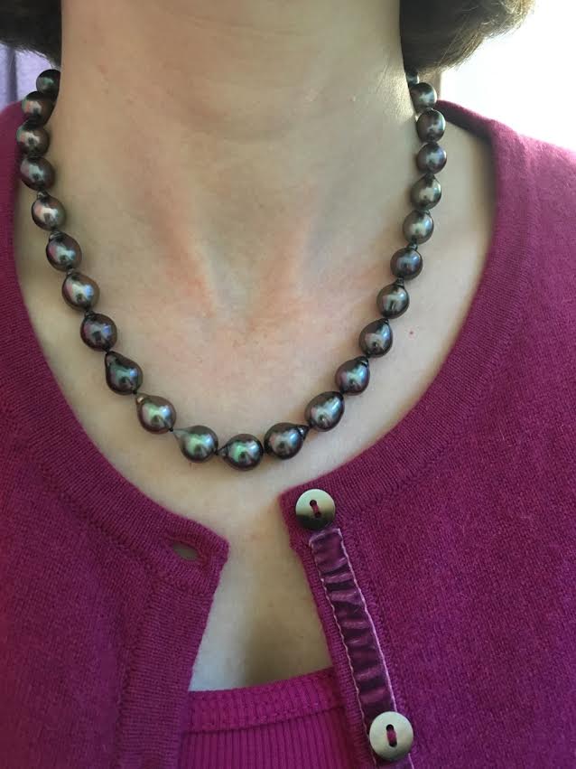 Purple Tahitian strand Pearl Paradise