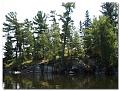 Canadian shield country. Virgin boreal forest