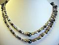 Kamoka Pearls Keishi and Baroque Station Necklace