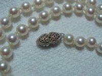 Clasp of 5-8 mm vintage akoya strand