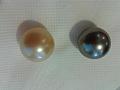 Our AAA Grade of Golden  and Black Tahitian South Sea Pearls