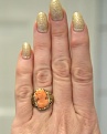 Coral ring 1