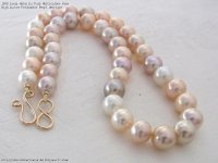 1949 Large Metallic Pale Multicolour Very High Lustre Freshwater Pearl Necklace.jpg2.jpg