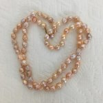 Kojima apricot rosebud pearl strand