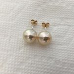 11-12mm champagne golden South Sea pearls from Golay Singapore