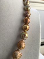 Ripple pearl strand from Catherine Cardellini.