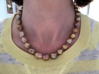 Ripple pearl strand from Catherine Cardellini.