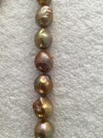 Ripple pearl strand from Catherine Cardellini.