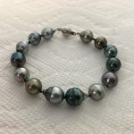 Pearl Paradise multicolored Tahitian bracelet