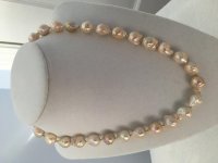 Catherine Cardellini ripple pearls on bust