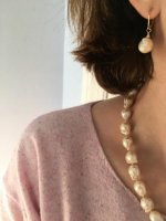 Catherine Cardellini ripple pearls set