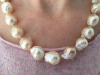 Catherine Cardellini ripple pearls close up