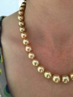 golden South Sea strand - Eiko Pearl Company