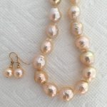 Catherine Cardellini ripples and freshwater pearl dangles.