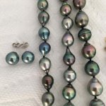 Baby Nurse's Tahitian pearl strand photos turned right side up