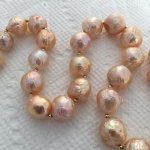 Catherine Cardellini ripples - The strand is about 19 long with pearls ranging from 10-13.5mm