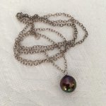 16mm off-round Edison pearl pendant from Pearl Paradise