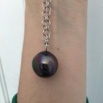 16mm off-round Edison pearl pendant from Pearl Paradise