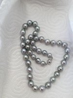 tahitian strand overall a lighter silver with blue overtones