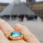 sea of cortez ring outside the Louvre in Paris