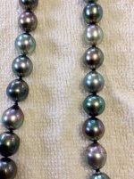 18 inch Tahitian pearl necklace