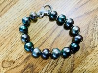 Tahitian pearl bracelet