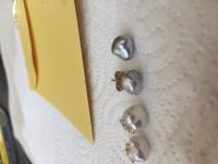 keshi pearl studs