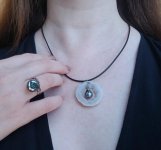 Little H Pendant & Ring