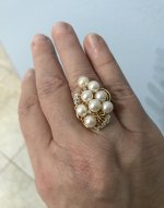 Mom's akoya ring