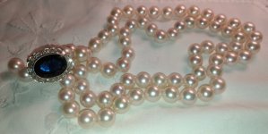 double strand necklace