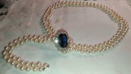 Double strand of pearls