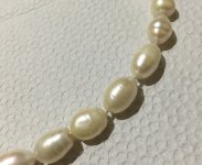 My First Baroque pearls purchased in Palawan, Philippines