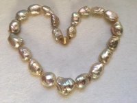 Super souffle strand in heart shape