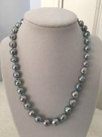 Pearl Paradise blue baroque akoya strand