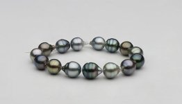 Pearl Paradise multicolored Tahitian bracelet