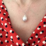 Pearl Paradise drop pearl pendant