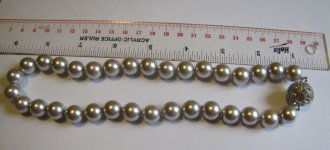 pearl necklace silver pave 10k ball clasp with ruler whole good.JPG