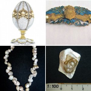 Antique Natural Saltwater Pearls