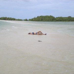 amidst a stormy sea... snake island, palawan