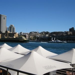 Darling Harbour again. Just outside the Opera House.