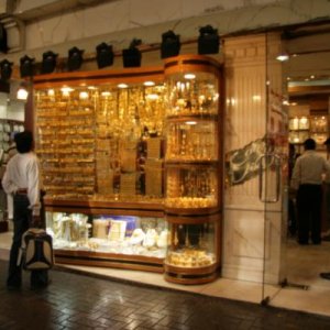 Gold souk in old Dubai