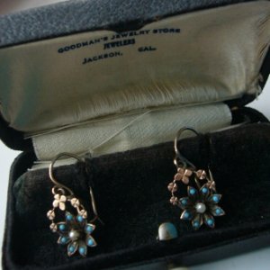 antique earrings