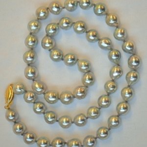 Natural blue akoya from Pearl Paradise size 7.5-8 mm