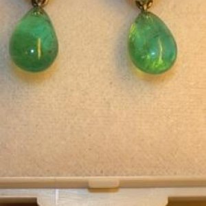 emerald earrings