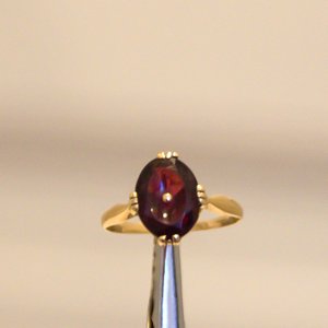 Grandma's garnet ring 3