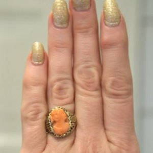 Coral ring 1