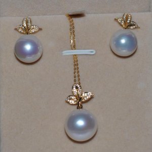 fresh water pearl set