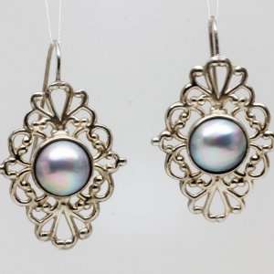 Tania Maria's "Victorian" Design with Cortez Mabe Pearls