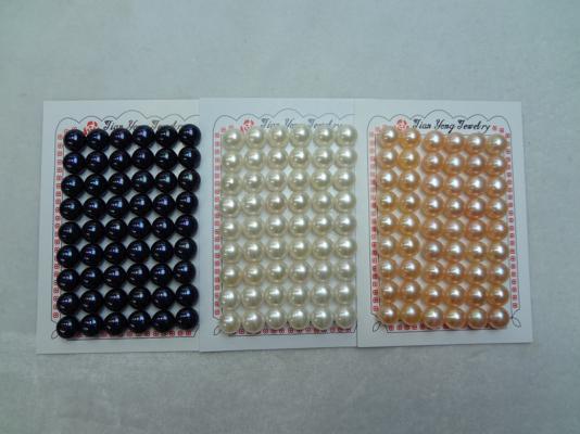 10.5- 11mm three color pearl pairs