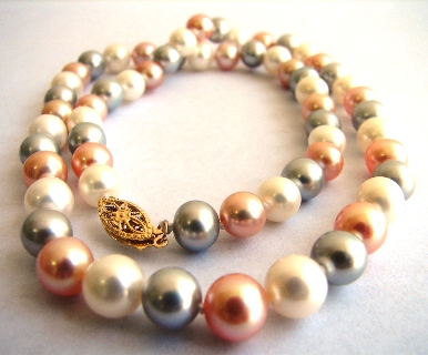 7mm necklace multi